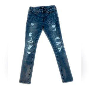 Aeropostale Distressed Skinny Jeans